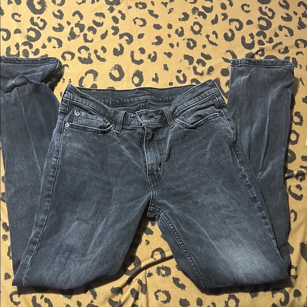 Mens dark gray Levi’s 511 jeans w30xL32